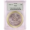 Image 1 : 1883-O $1 Morgan Silver Dollar Coin PCGS MS63 Old Green Holder