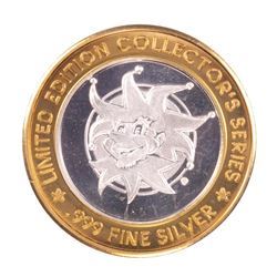 .999 Silver Lady Luck Casino Lula, MS $10 Limited Edition Gaming Token