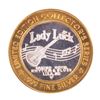 Image 2 : .999 Silver Lady Luck Casino Lula, MS $10 Limited Edition Gaming Token