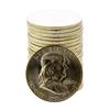 Image 1 : Roll of (20) Brilliant Uncirculated 1960-D Franklin Half Dollar Coins