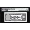 Image 2 : 1929 10 Unit American Bank Note Co. "Test Note" PMG Gem Uncirculated 65EPQ