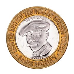 .999 Silver Sands Regency Reno, Nevada $10 Casino Limited Edition Gaming Token