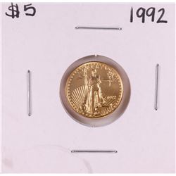 1992 $5 American Gold Eagle Coin