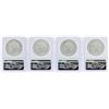 Image 2 : Lot of (4) 1978Mo Mexico 100 Pesos Silver Coins NGC MS64
