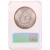 Image 2 : 1887 $1 Morgan Silver Dollar Coin NGC MS65 Nice Toning Old Holder