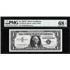 Image 1 : 1957A $1 Silver Certificate Note Fr.1620 PMG Superb Gem Uncirculated 68EPQ