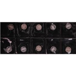 Lot of (10) Disney Mickey & Minnie Mouse 1/20 oz. .999 Fine Silver Coin Rounds