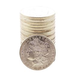 Roll of (20) Brilliant Uncirculated 1896 $1 Morgan Silver Dollar Coins