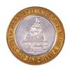 Image 2 : .999 Fine Silver Treasure Bay Casino Biloxi, MS $10 Limited Edition Gaming Token