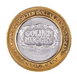 .999 Silver Golden Nugget Las Vegas $10 Casino Limited Edition Gaming Token