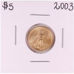 2003 $5 American Gold Eagle Coin