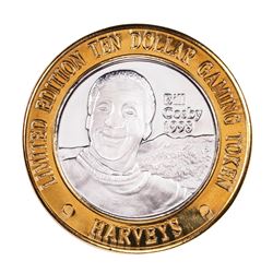 .999 Fine Silver Harveys Resort Lake Tahoe, Nevada $10 Limited Edition Gaming Token