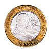 Image 1 : .999 Fine Silver Harveys Resort Lake Tahoe, Nevada $10 Limited Edition Gaming Token
