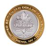 Image 1 : .999 Silver Eldorado Hotel and Casino $10 Casino Gaming Token Limited Edition