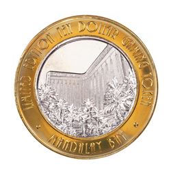 .999 Silver Mandalay Bay Resort & Casino Las Vegas, NV $10 Limited Casino Token