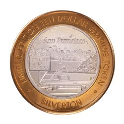 .999 Silver Silverton Casino Las Vegas, Nevada $10 Limited Edition Gaming Token