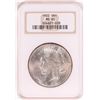 Image 1 : 1922 $1 Peace Silver Dollar Coin NGC MS65