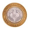Image 2 : .999 Fine Silver Circus Circus Las Vegas, Nevada $10 Limited Edition Gaming Token