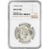 Image 1 : 1950-D Franklin Half Dollar Coin NGC MS63FBL