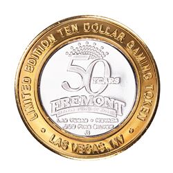 .999 Fine Silver Sam Boyd's Fremont Las Vegas, NV $10 Limited Edition Gaming Token