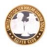 Image 2 : .999 Silver Silver Club Casino Sparks, NV $10 Limited Edition Casino Gaming Token