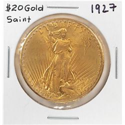 1927 $20 St. Gaudens Double Eagle Gold Coin
