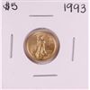 Image 1 : 1993 $5 American Gold Eagle Coin