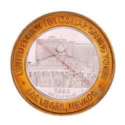 .999 Silver Sahara Las Vegas, Nevada $10 Casino Limited Edition Gaming Token