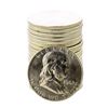 Image 1 : Roll of (20) Brilliant Uncirculated 1962-D Franklin Half Dollar Coins