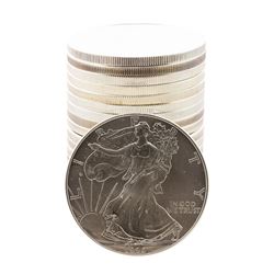 Roll of (20) Brilliant Uncirculated 1996 $1 American Silver Eagle Coins