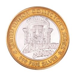 .999 Silver Hollywood Casino Hotel Tunica, Mississippi Limited Edition Gaming Token