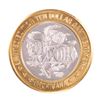 Image 1 : .999 Fine Silver Tropicana Las Vegas, Nevada $10 Limited Edition Gaming Token