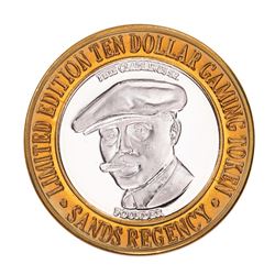 .999 Silver Sands Regency Reno, Nevada $10 Casino Limited Edition Gaming Token