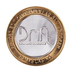 .999 Silver Palms Casino Las Vegas, NV $10 Casino Limited Edition Gaming Token