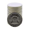 Image 2 : Roll of (20) Brilliant Uncirculated 1963 Franklin Half Dollar Coins