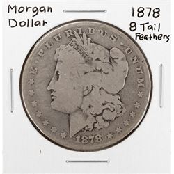 1878 8TF $1 Morgan Silver Dollar Coin