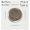 Image 1 : 1913-S Type 2 Buffalo Nickel Coin