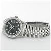 Image 5 : Rolex Mens Stainless Steel Black Diamond 36MM Datejust Wristwatch