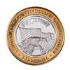Image 2 : .999 Silver Peppermill Hotel Casino Reno, NV $10 Casino Limited Edition Gaming Token