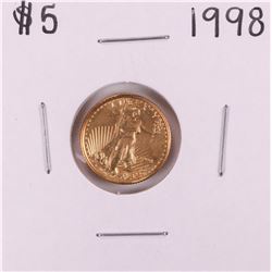 1998 $5 American Gold Eagle Coin