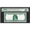 Image 1 : 1929 10 Unit American Bank Note Co. "Test Note" PMG Choice Uncirculated 63EPQ