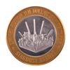 Image 1 : .999 Fine Silver Stardust Las Vegas, Nevada $10 Limited Edition Gaming Token