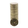 Image 2 : Roll of (40) Brilliant Uncirculated 1954-S Washington Quarter Coins