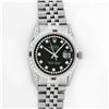 Image 2 : Rolex Mens Stainless Steel Diamond Lugs & Ruby Datejust Wristwatch