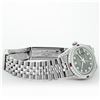 Image 7 : Rolex Mens Stainless Steel Diamond Lugs & Ruby Datejust Wristwatch