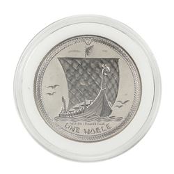 1986 Proof Isle of Man Noble 1 Oz. Platinum Coin