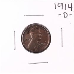 1914-D Lincoln Wheat Cent Coin