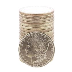 Roll of (20) Brilliant Uncirculated 1886 $1 Morgan Silver Dollar Coins