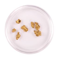 Lot of Australian Gold Nuggets 4.21 grams Total Weight