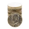 Image 1 : Roll of (20) Brilliant Uncirculated 1964-D Kennedy Half Dollar Coins